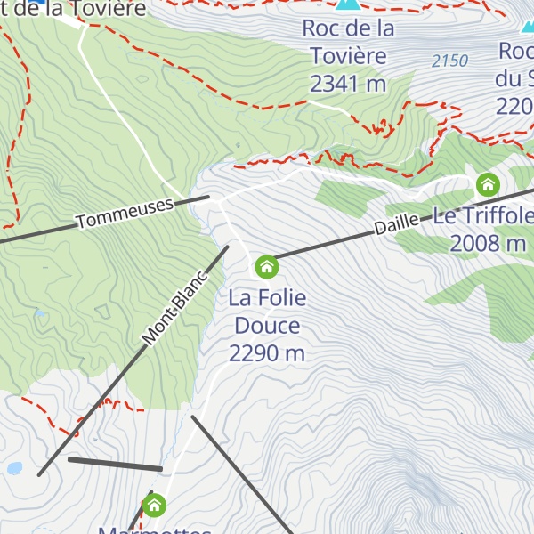 Map of La Folie Douce