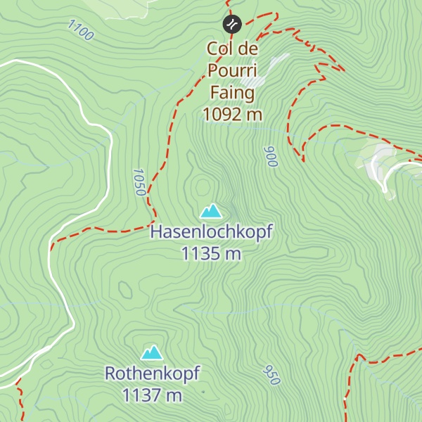 Map of Hasenlochkopf