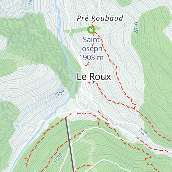 Map of Le Cassu