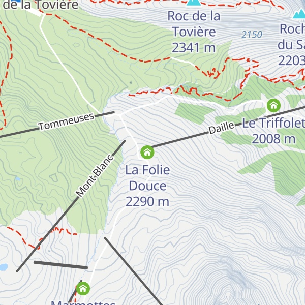 Map of La Fruitière