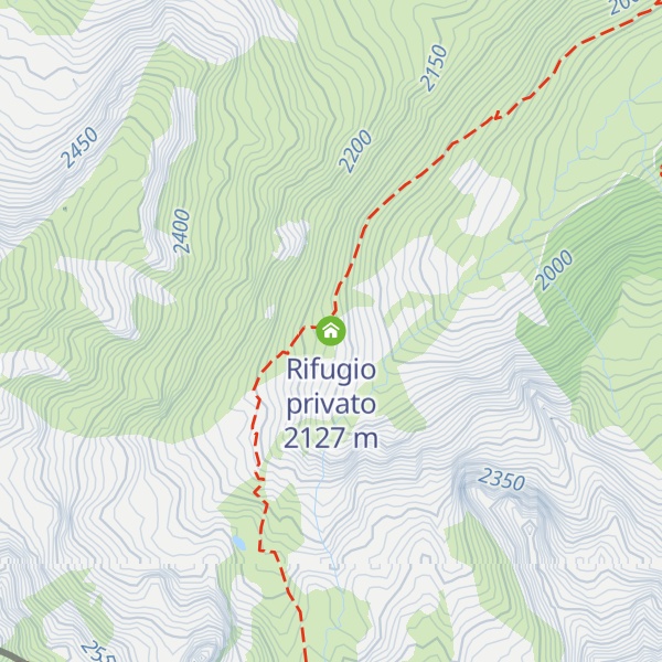 Map of Rifugio privato