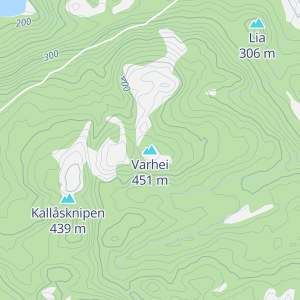 Map of Varhei