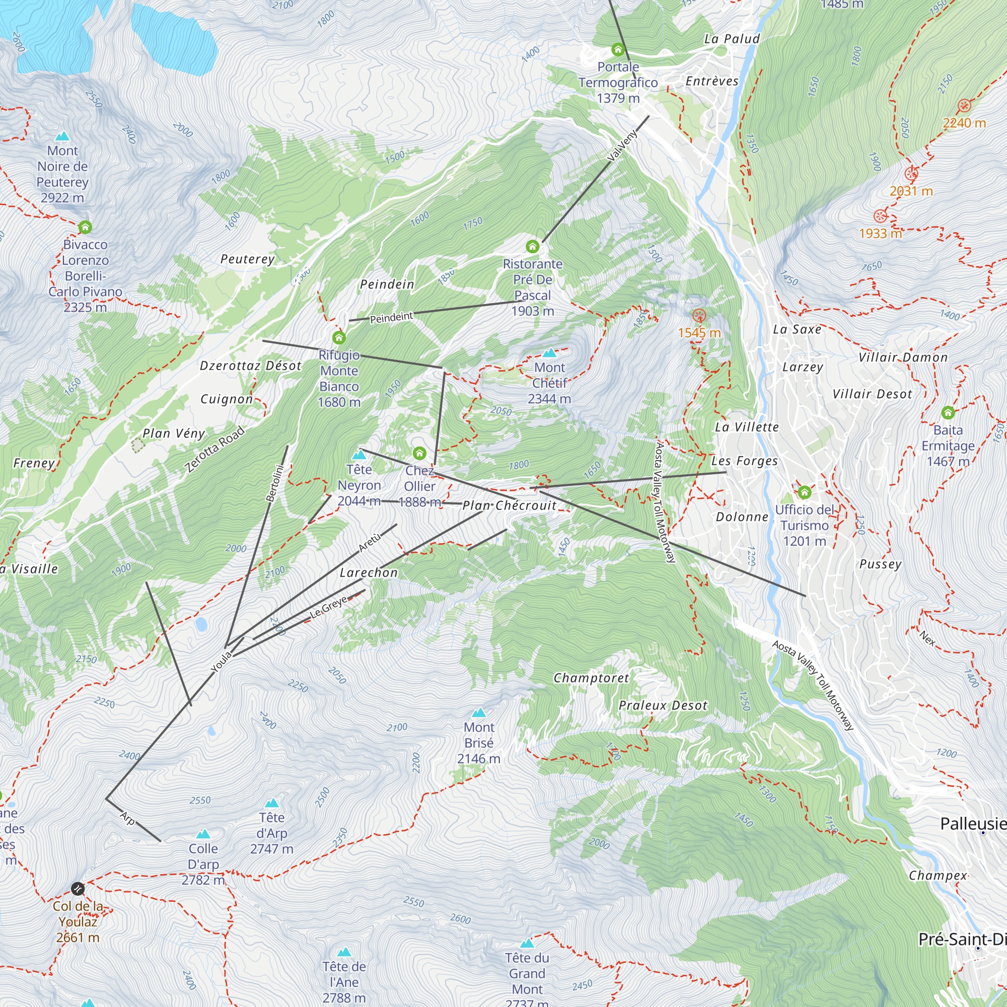 Christiania map
