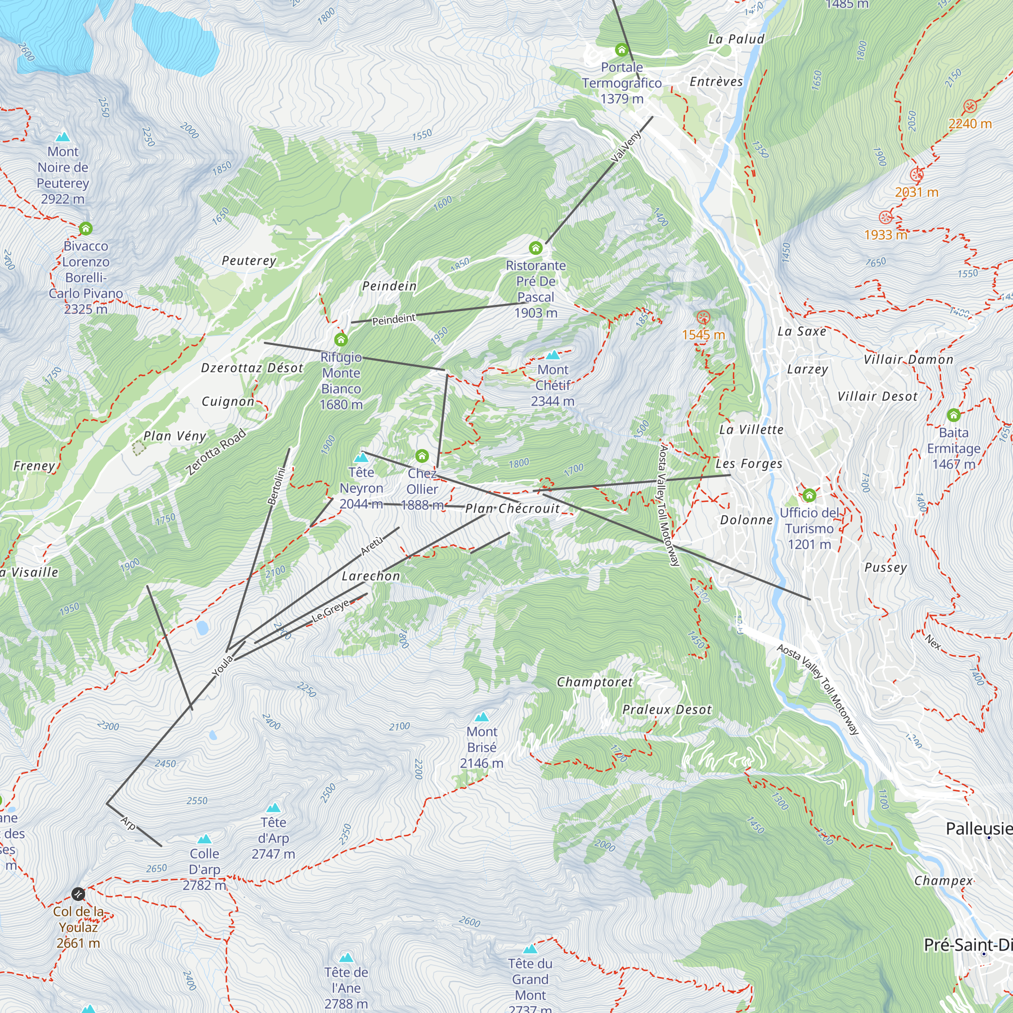 Christiania map