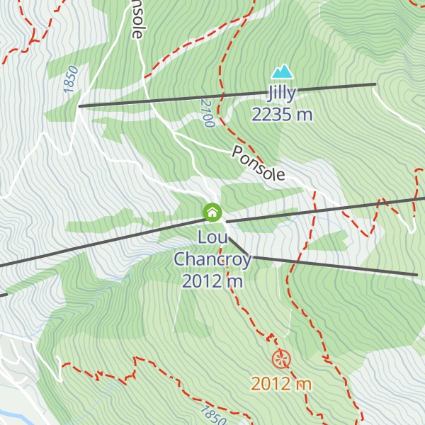 Map of Lou Chancroy