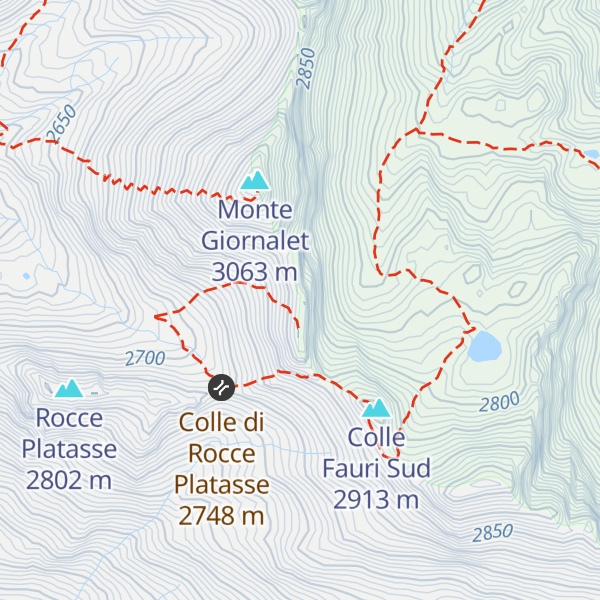 Map of Punta Fauri