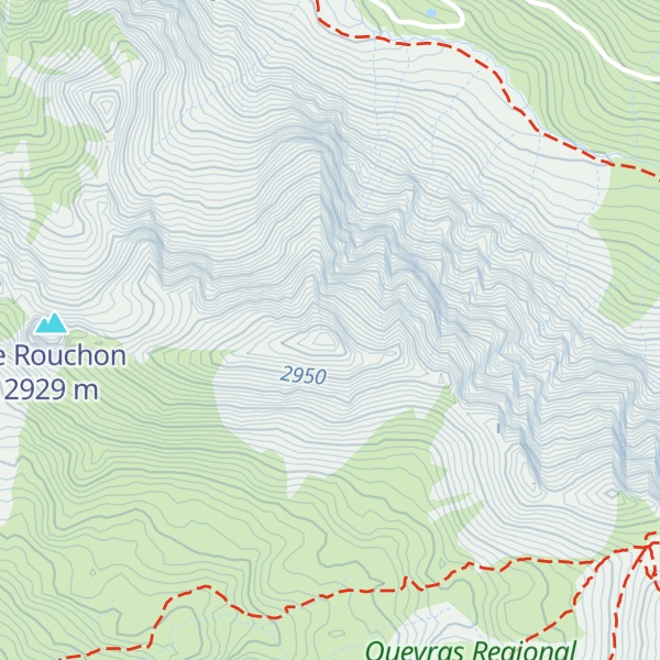 Map of Pointe des Sagnes Longues
