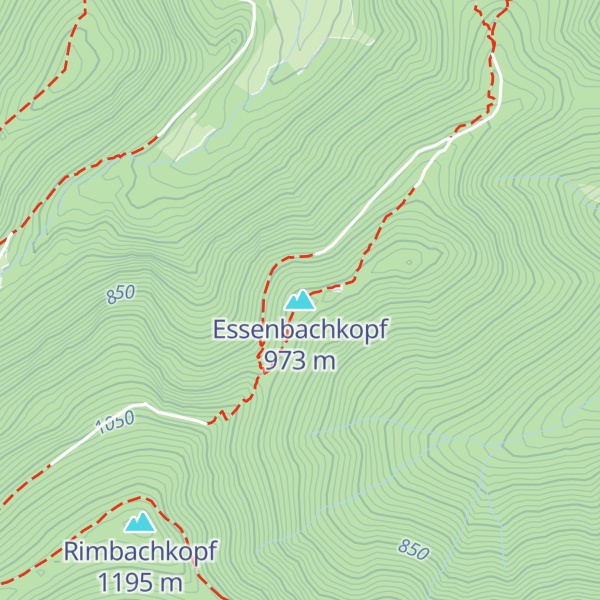Map of Essenbachkopf