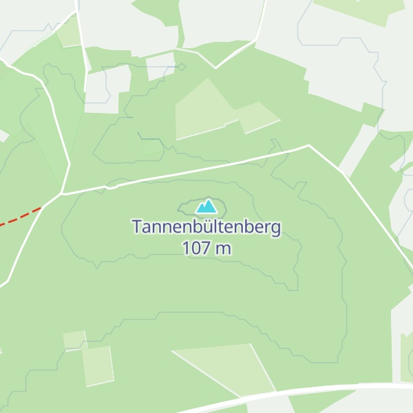 Map of Tannenbültenberg