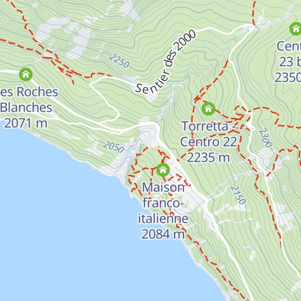 Map of Casamatta - Centro 21