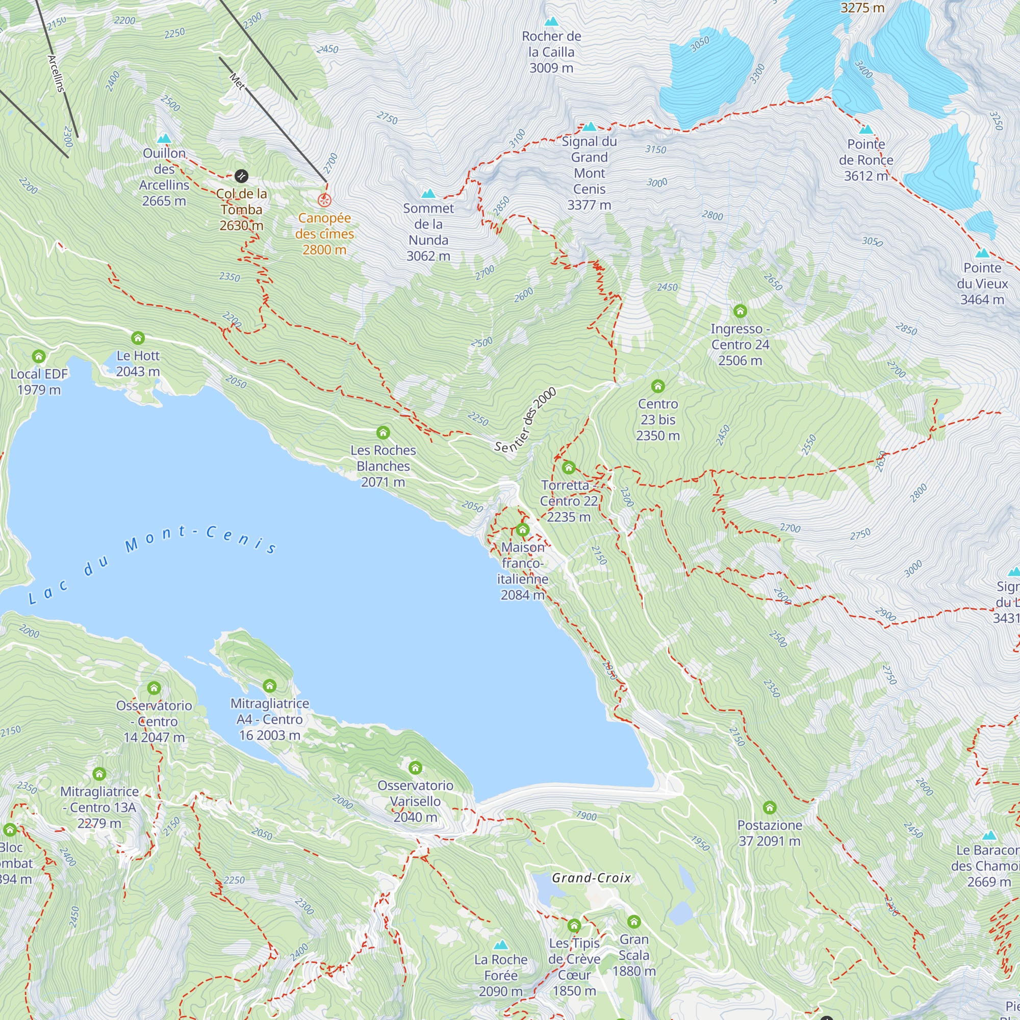 Casamatta - Centro 21 map