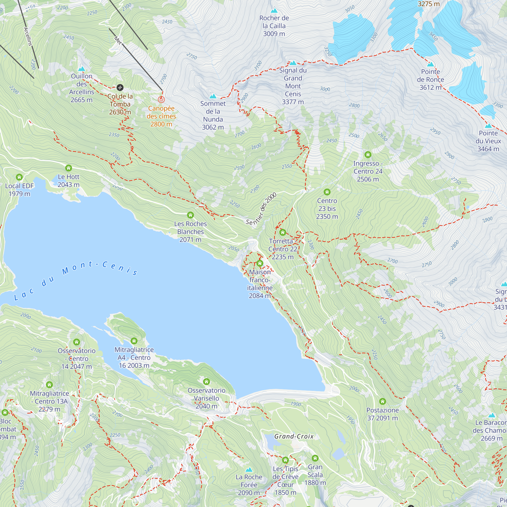 Casamatta - Centro 21 map