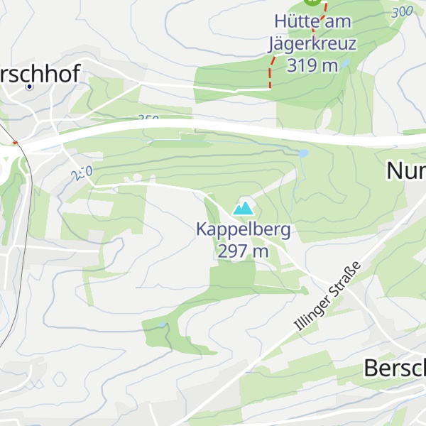 Map of Kappelberghütte