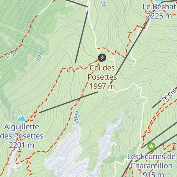 Map of Alpage de Balme