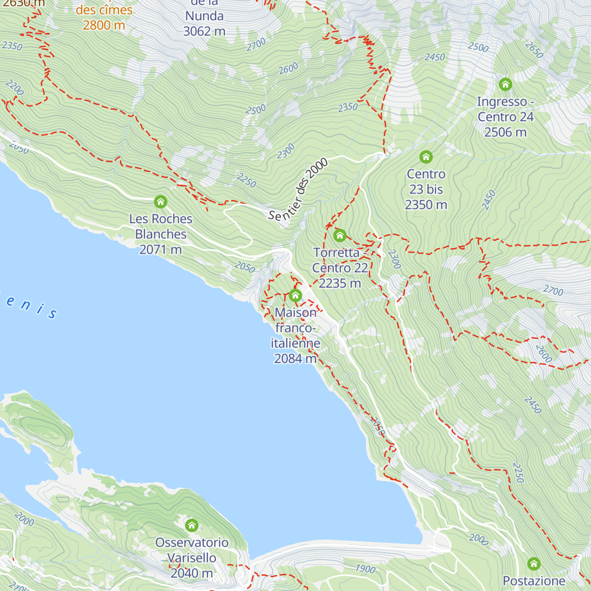 Maison franco-italienne map