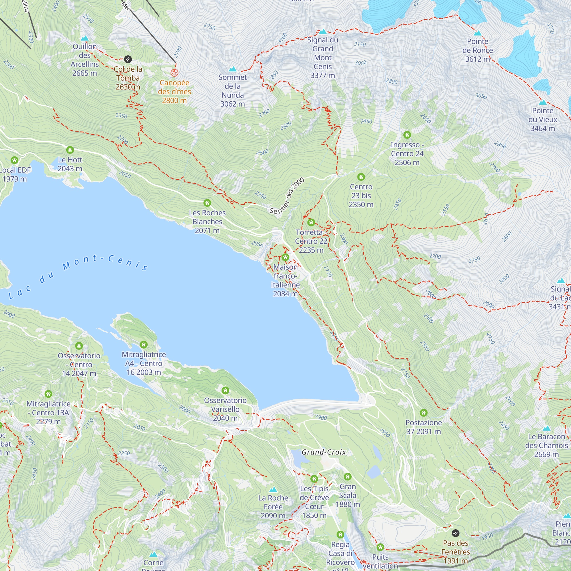 2° Casamatta - Batteria B3 map