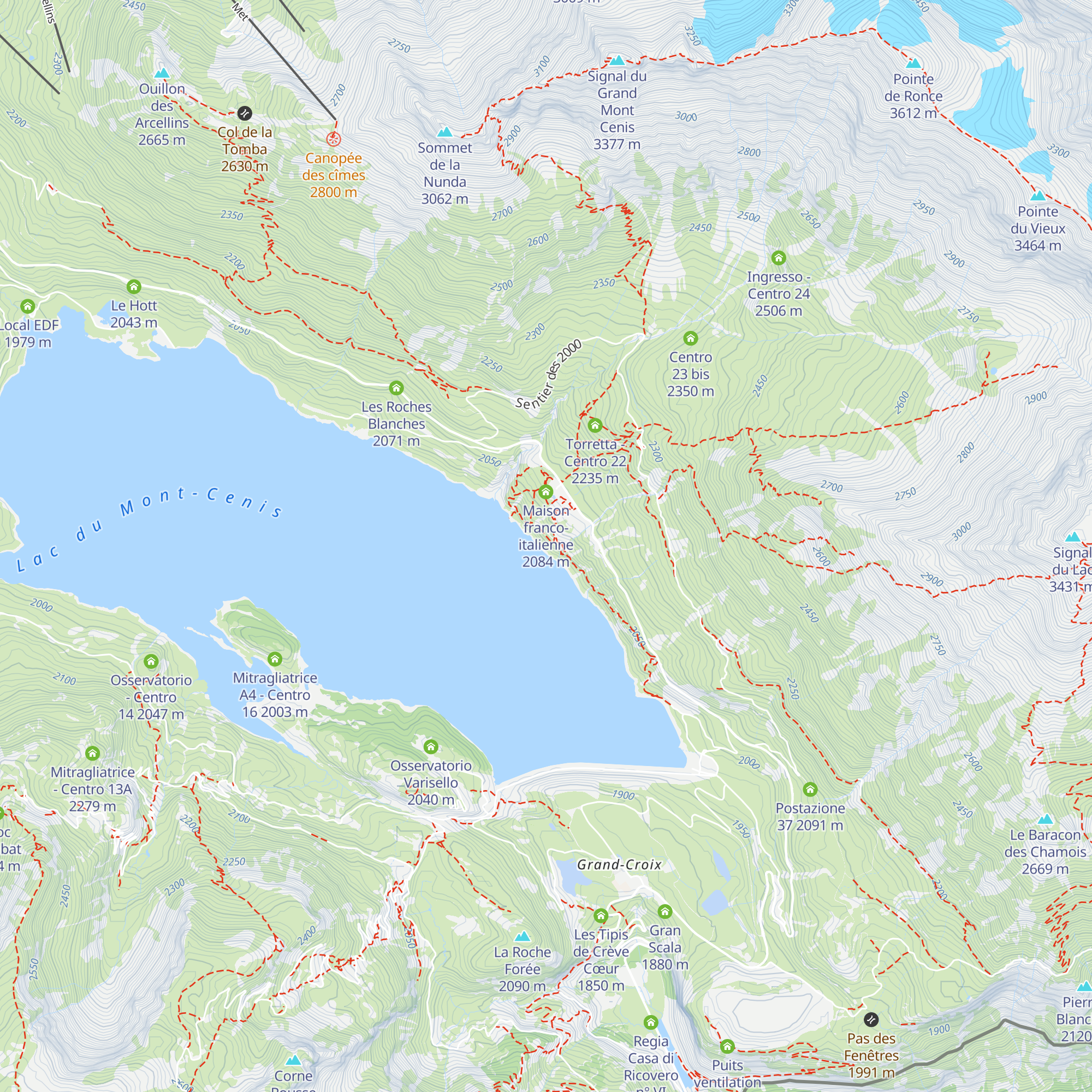 2° Casamatta - Batteria B3 map