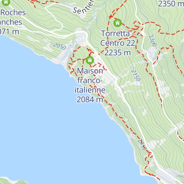 Map of 1° Casamatta - Batteria B3