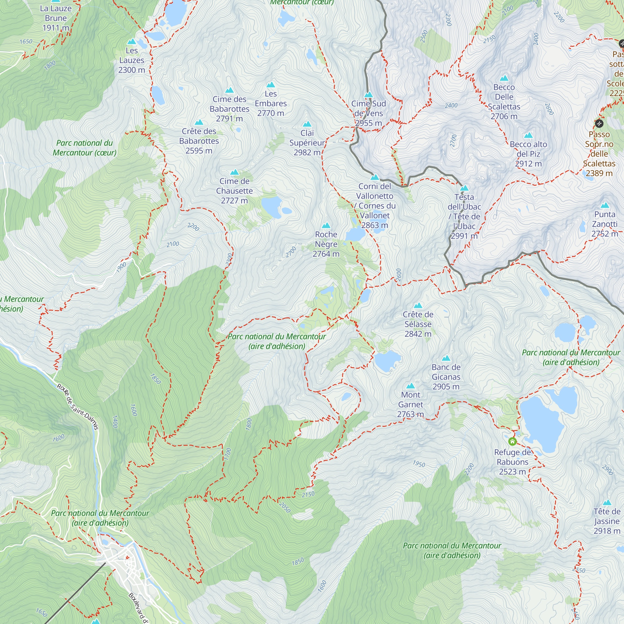 Plan de Ténibre map