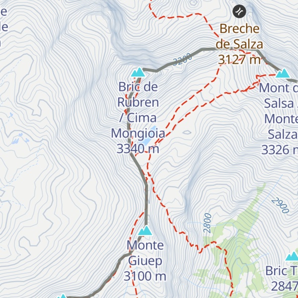 Map of Bivacco Boerio