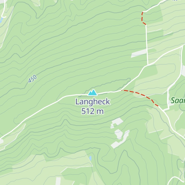 Map of Langheck