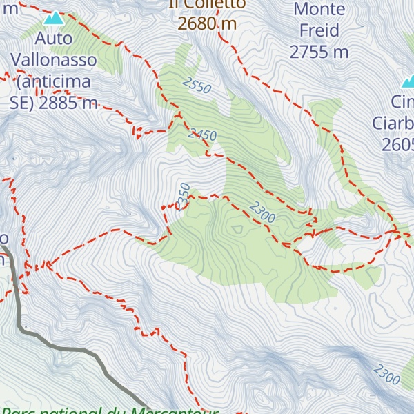 Map of Bivacco Angelo Valmaggia