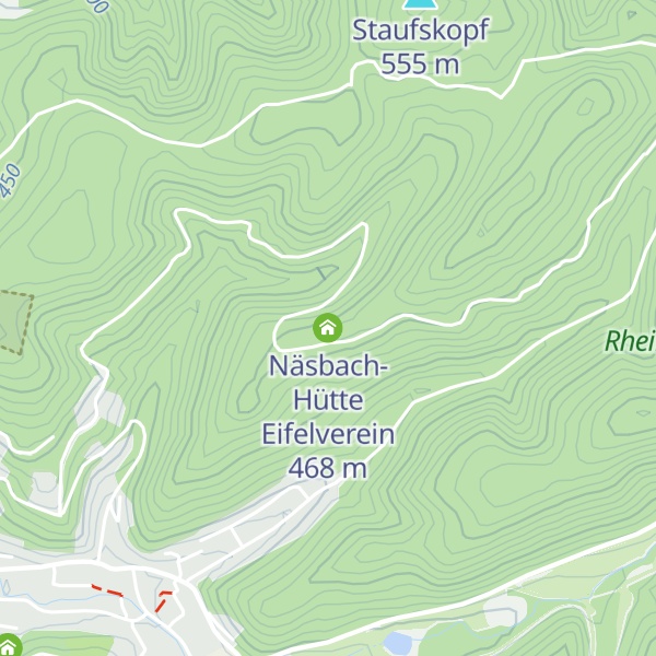 Map of Näsbach-Hütte Eifelverein