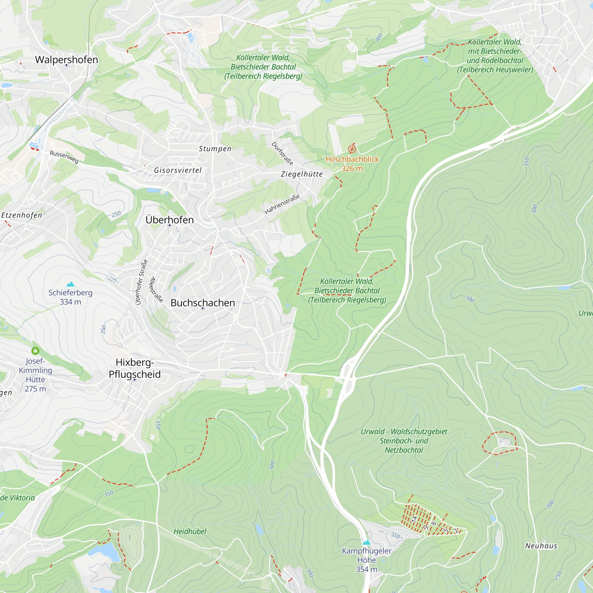 Lampennesterhütte map