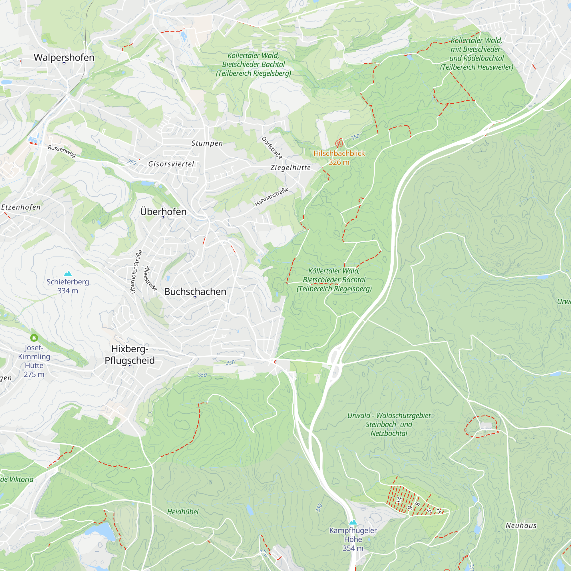 Lampennesterhütte map