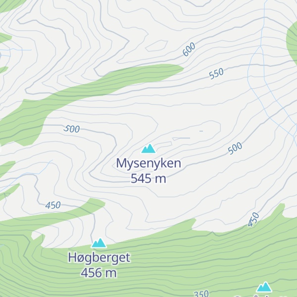 Map of Mysenyken