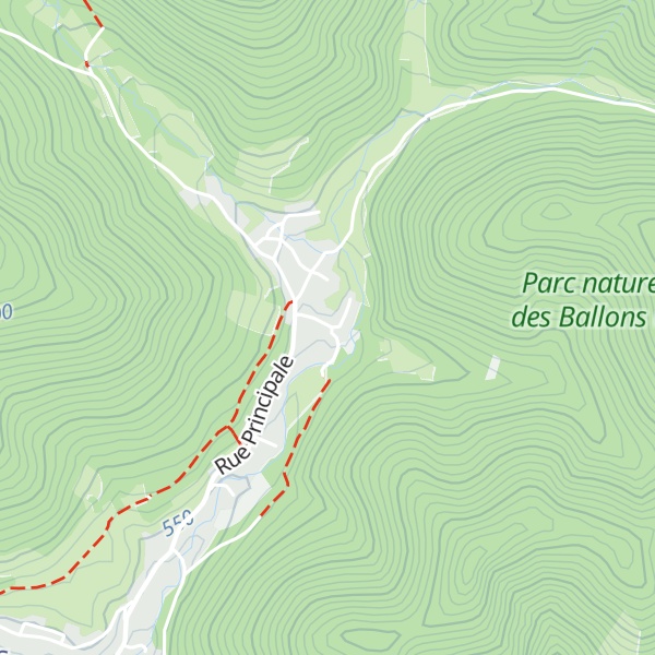 Map of Gîte Au pied des lacs