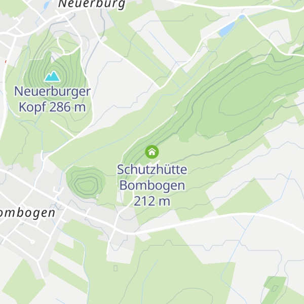Map of Schutzhütte Bombogen