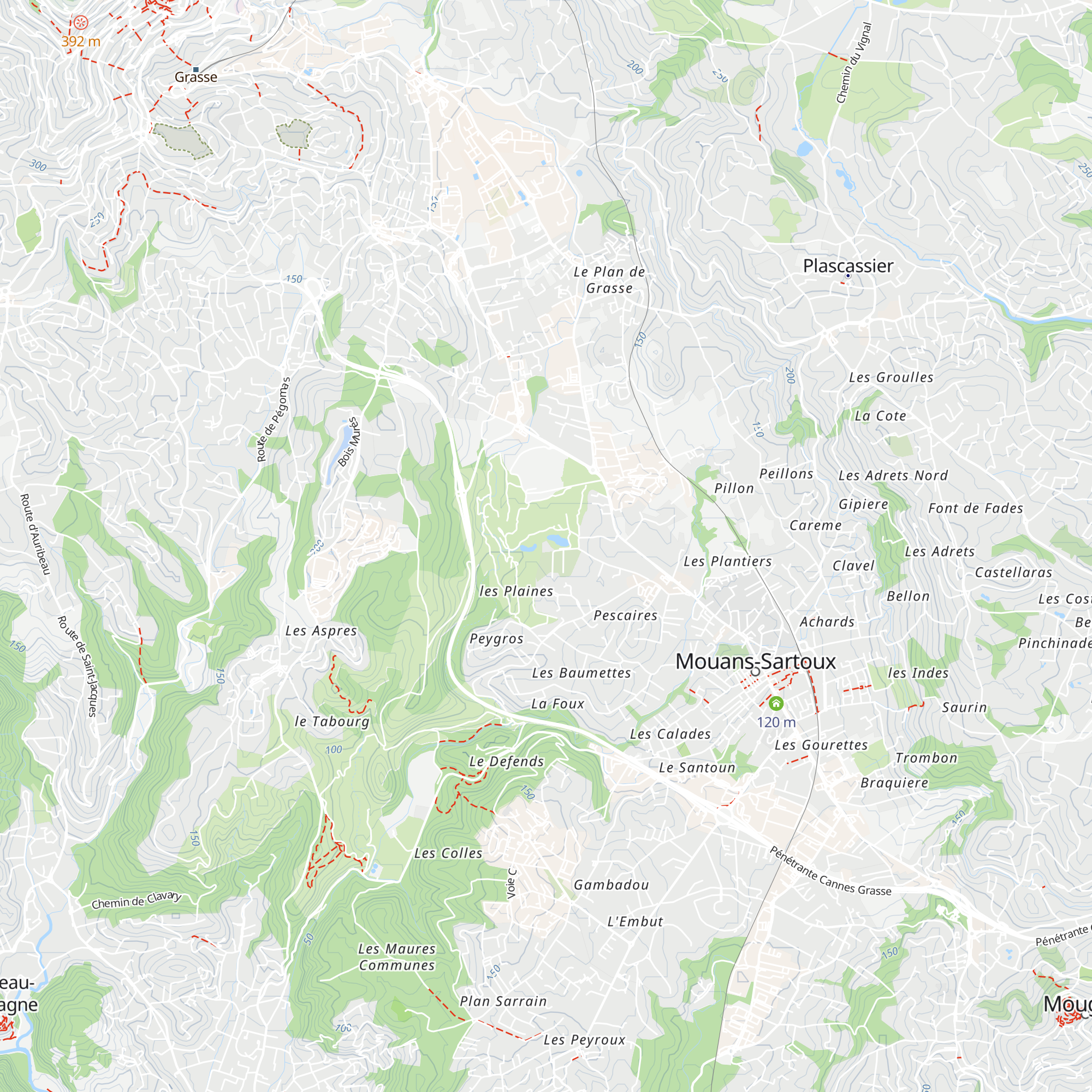 Chapelle Saint-Donat map