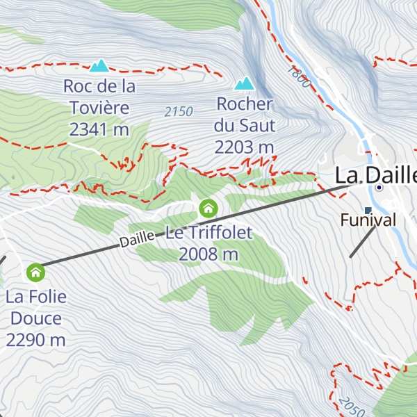 Map of Le Triffolet