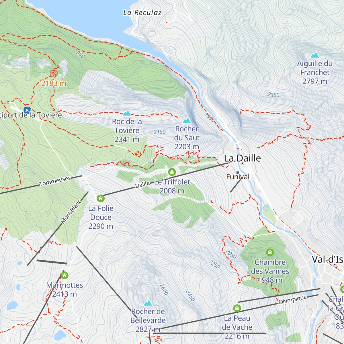 Le Triffolet map