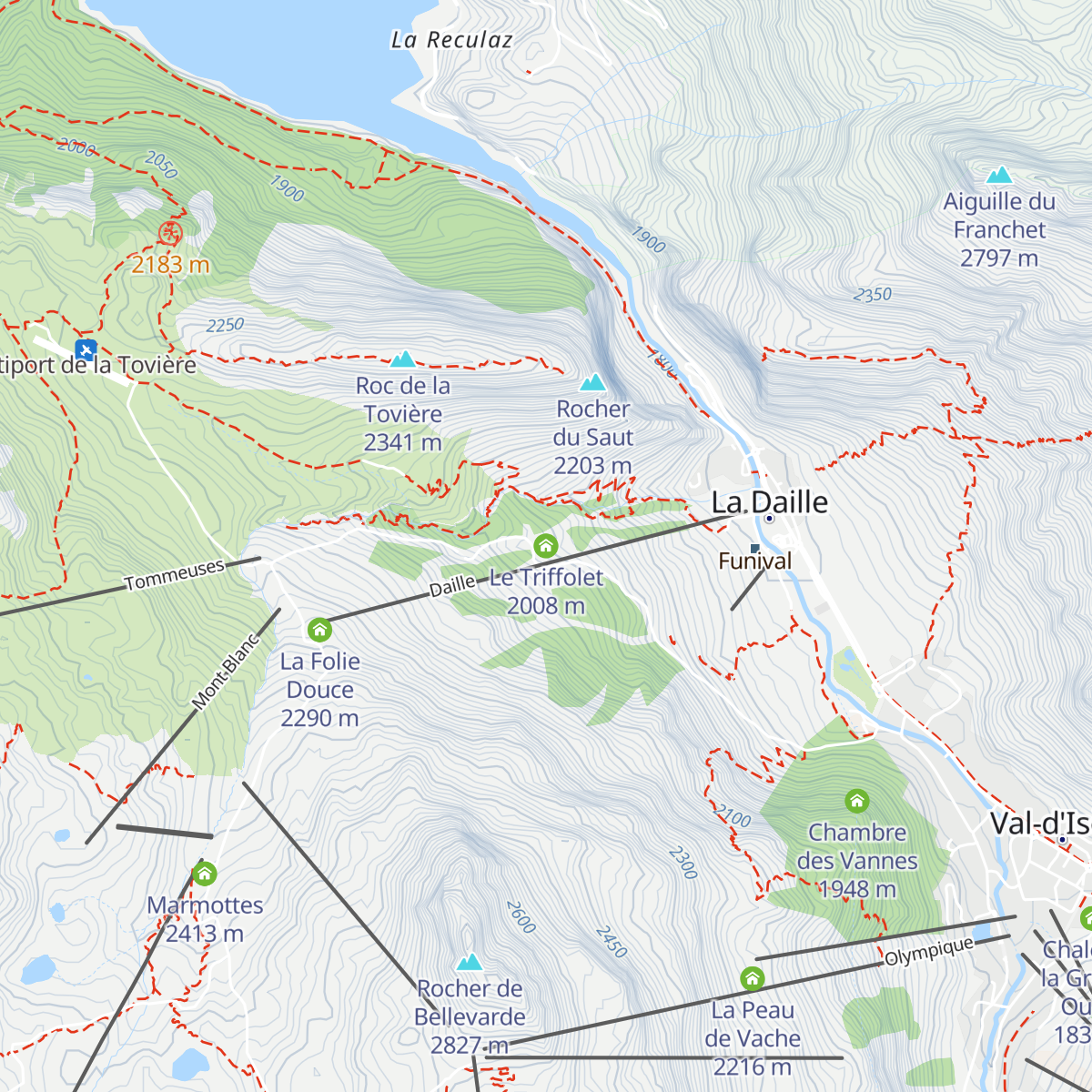 Le Triffolet map