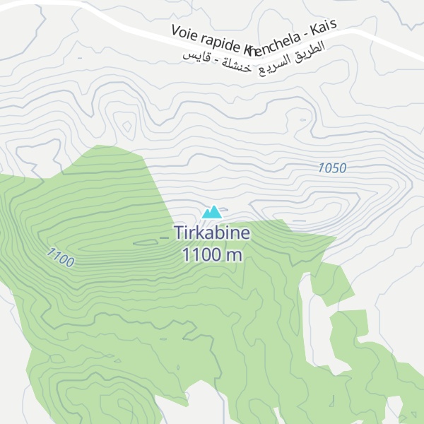 Map of Tirkabine