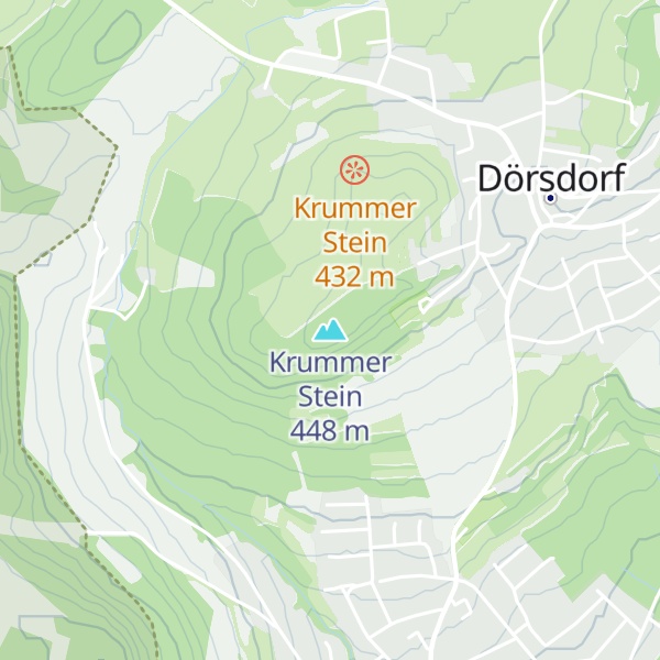 Map of Krummer Stein
