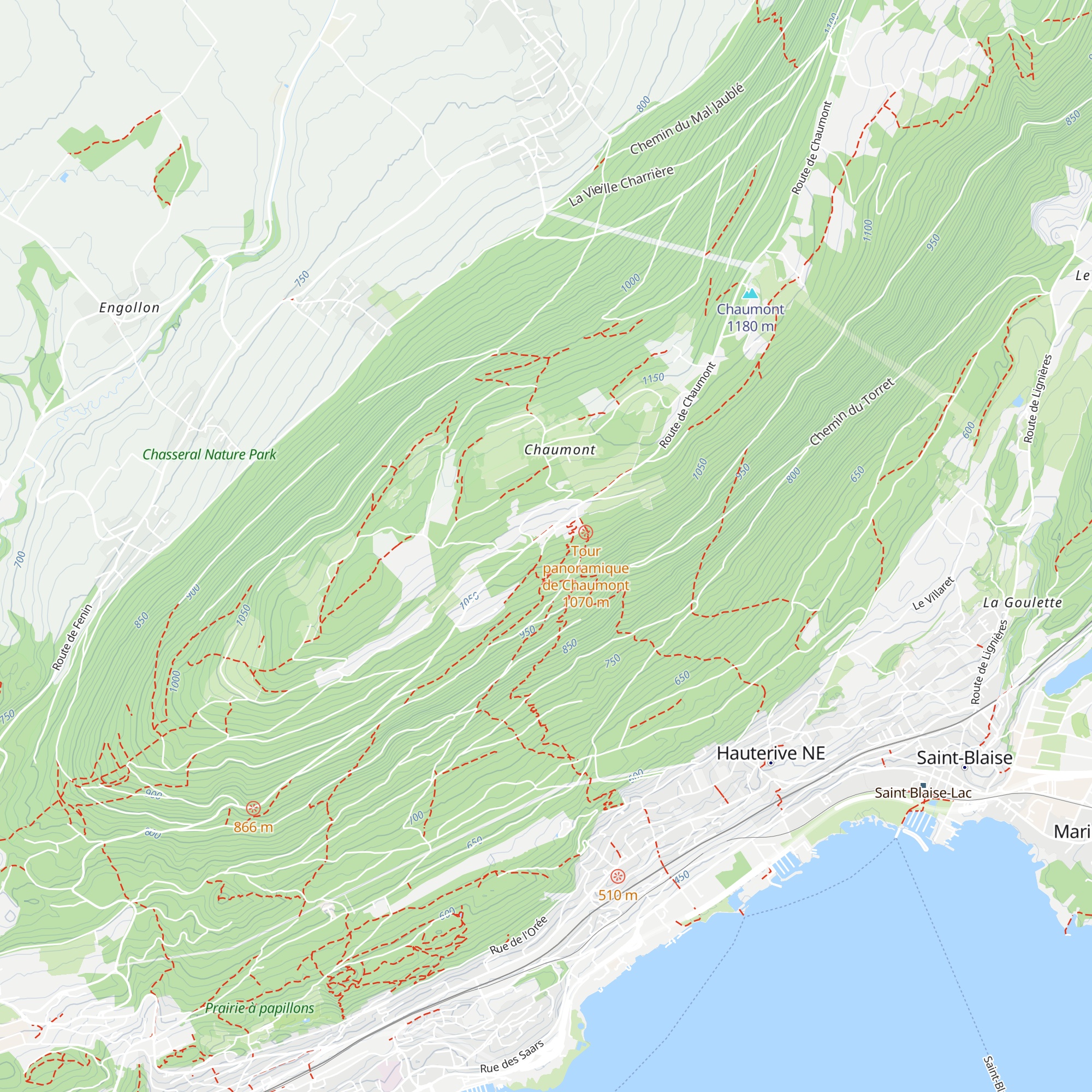 CAS Les Alizés map