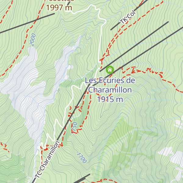 Map of Le Chalet de Charamillon