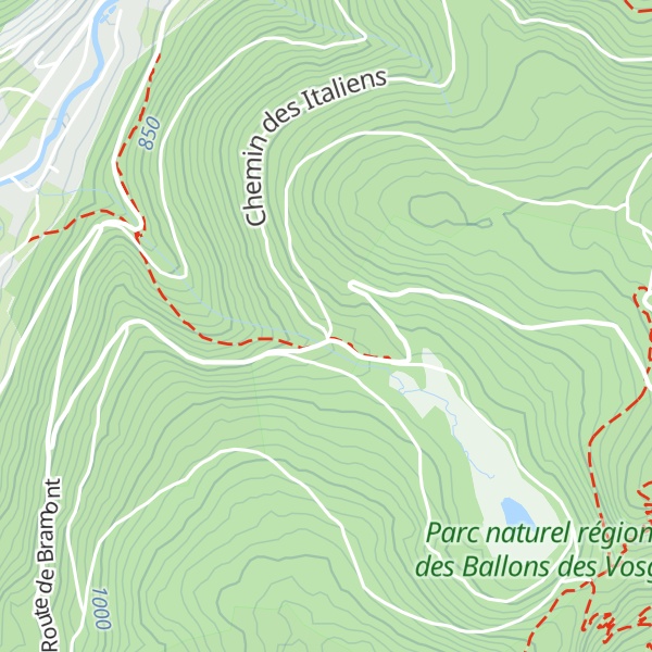 Map of Refuge de bivouac du Machey