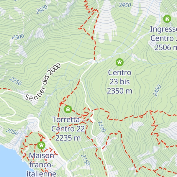 Map of Centro 23