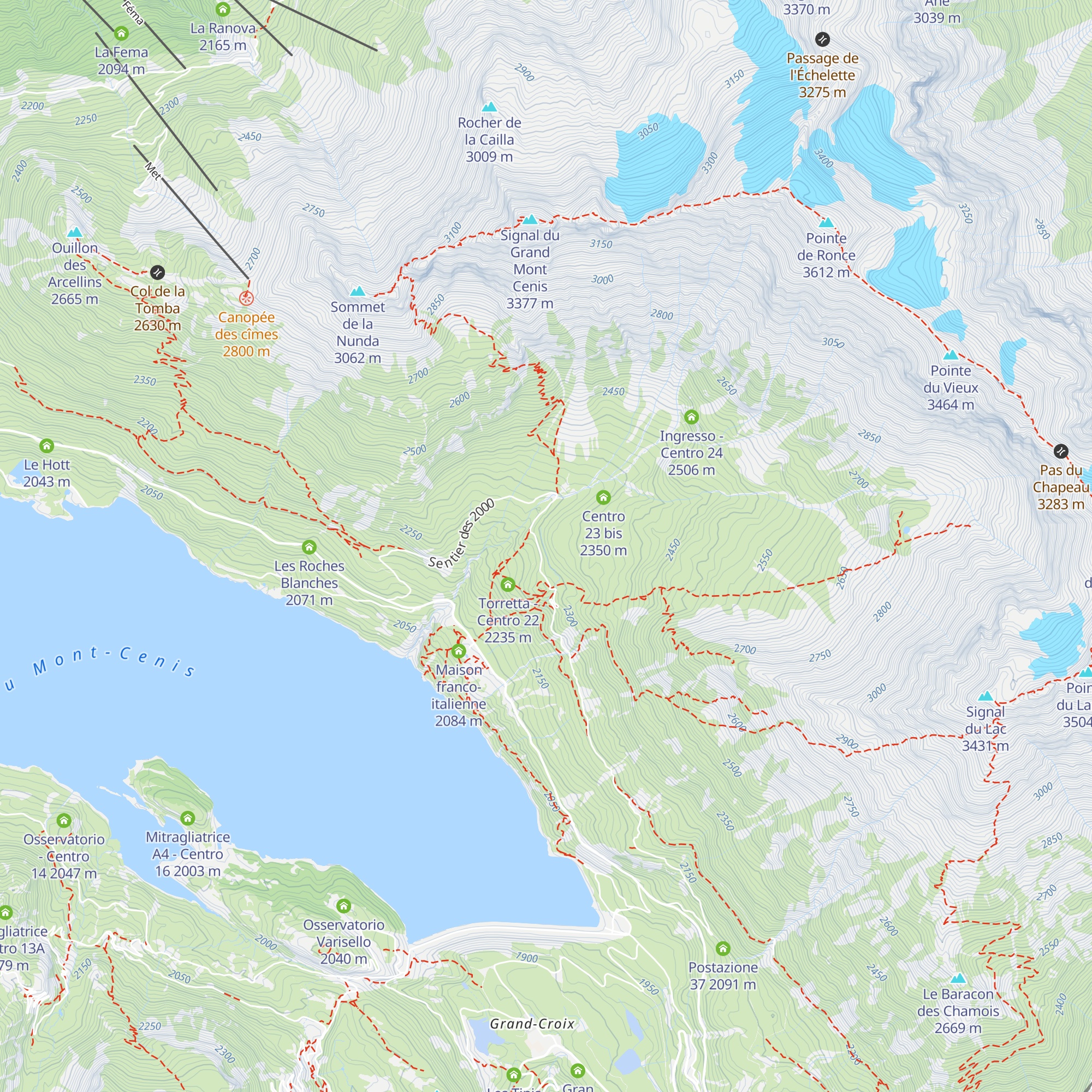 Centro 23 map