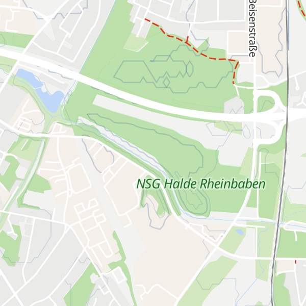 Map of Halde Rheinbaben
