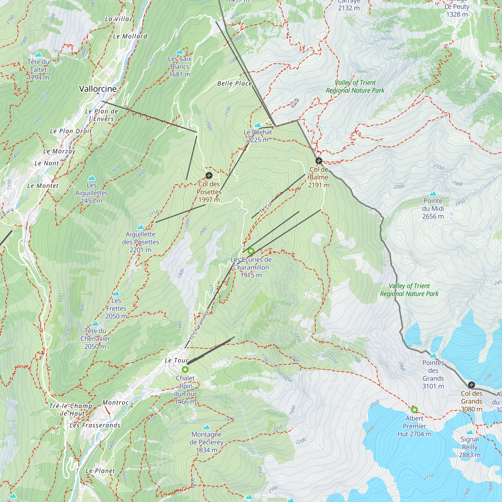 Les Ecuries de Charamillon map