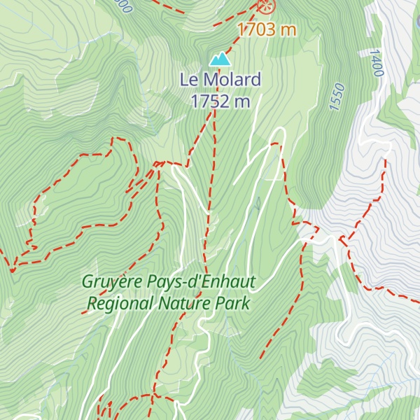 Map of Cabane des bûcherons