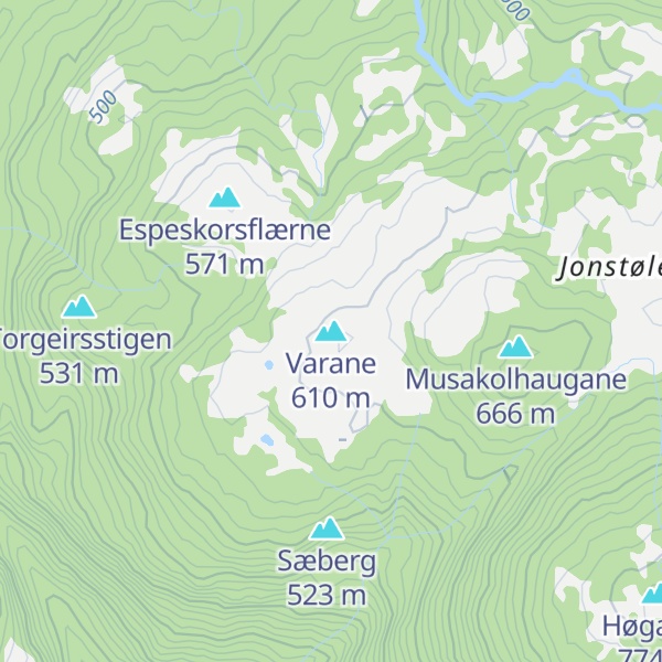 Map of Varane
