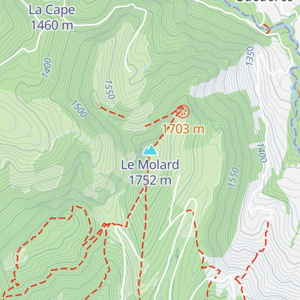 Map of Le Molard