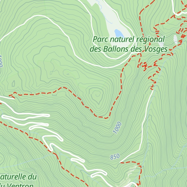 Map of Ronde Tête