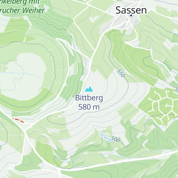 Map of Bittberg